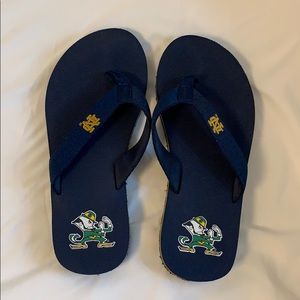 Women’s Notre Dame Flip Flops